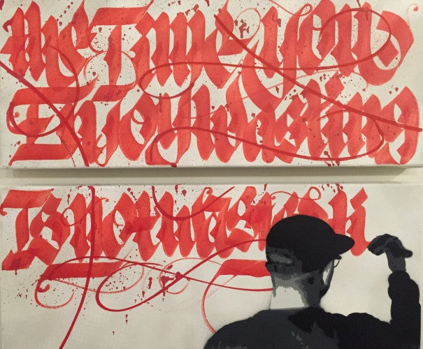 Team Blazin' (with Murk) - "Wasted Time" diptych