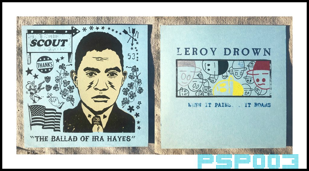 Split 7" Series - Release 3. Scout x Leroy Drown