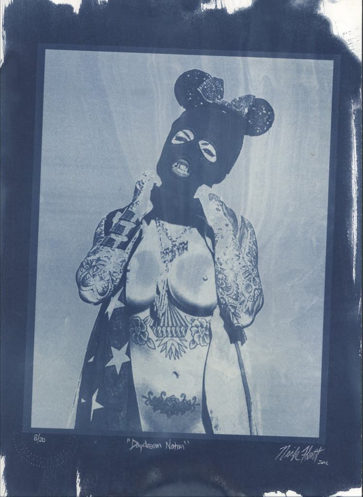 Nick Flatt - "Imperial Daydream" Cyanotype